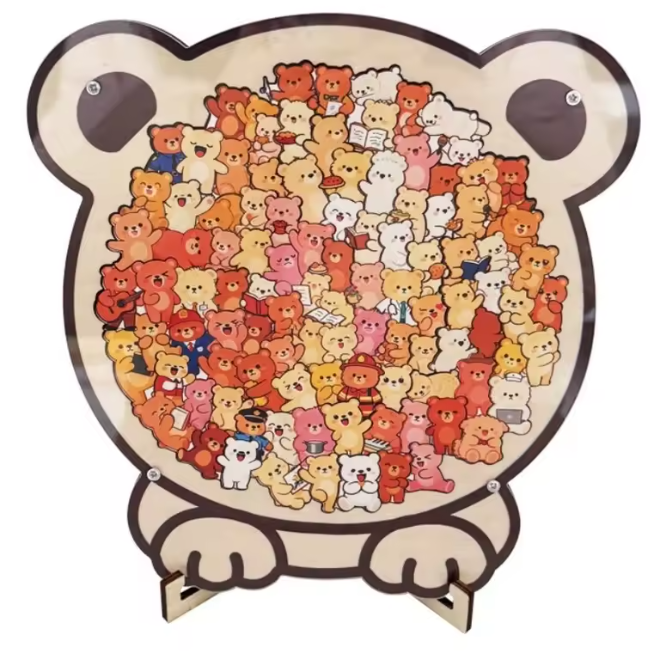 Puzzle de Madera 3D de Animales
