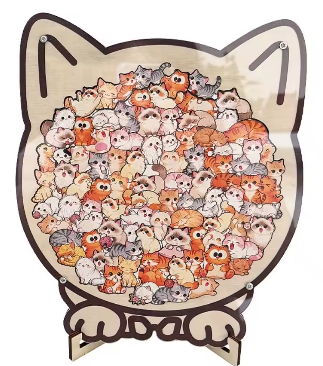 Puzzle de Madera 3D de Animales