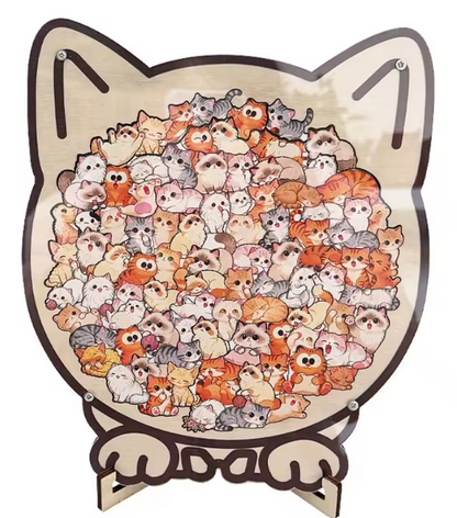 Puzzle de Madera 3D de Animales