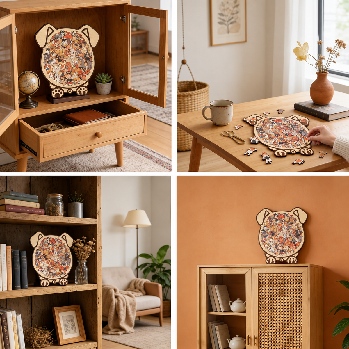Puzzle de Madera 3D de Animales