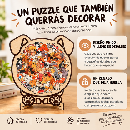 Puzzle de Madera 3D de Animales